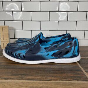 Sperry Authentic Original Float Boat Shoe Mens Size 10 Multicolor Swirl Slip On